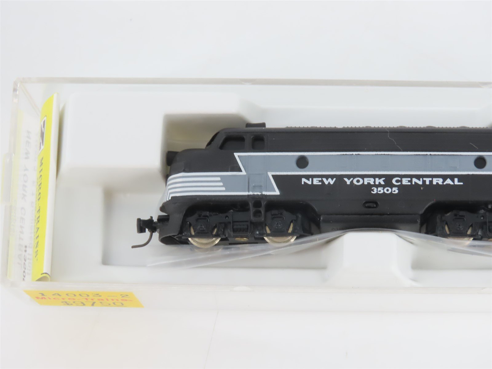Z Scale Micro-Trains MTL 14003-2 NYC New York Central F7A Diesel Loco #3505
