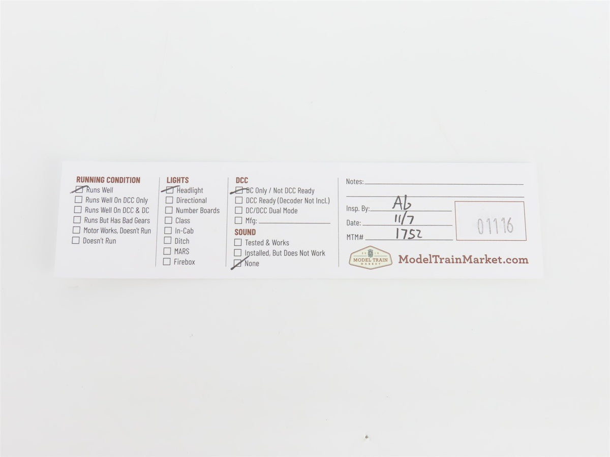 Z Scale Micro-Trains MTL 14003-2 NYC New York Central F7A Diesel Loco #3505