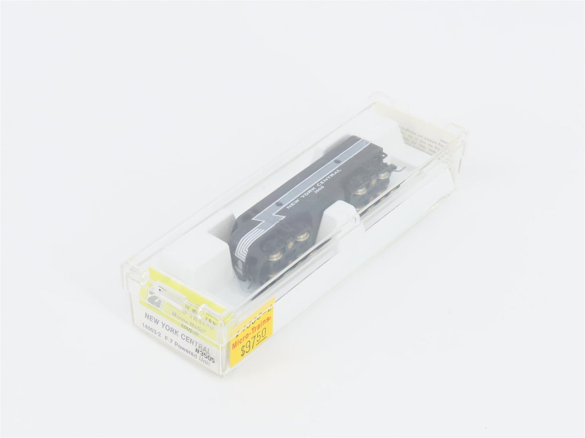 Z Scale Micro-Trains MTL 14003-2 NYC New York Central F7A Diesel Loco #3505