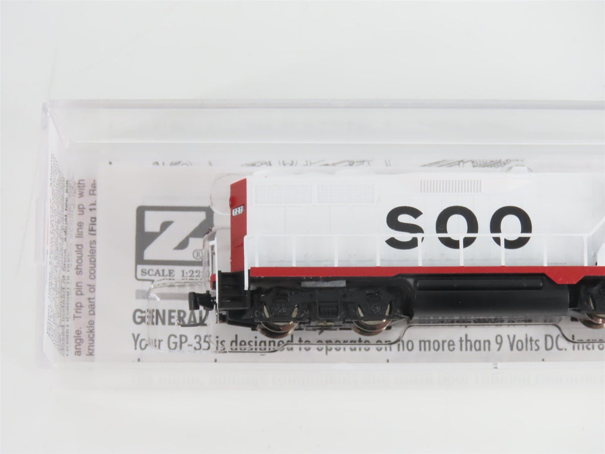 Z Scale Micro-Trains MTL 98101070 SOO Line GP35 Diesel Locomotive #727