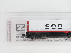 Z Scale Micro-Trains MTL 98101070 SOO Line GP35 Diesel Locomotive #727