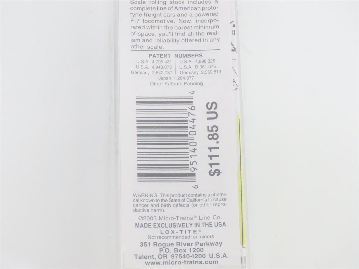 Z Micro-Trains MTL 14012-2 CP Canadian Pacific F7A Diesel Loco #4069 SEALED