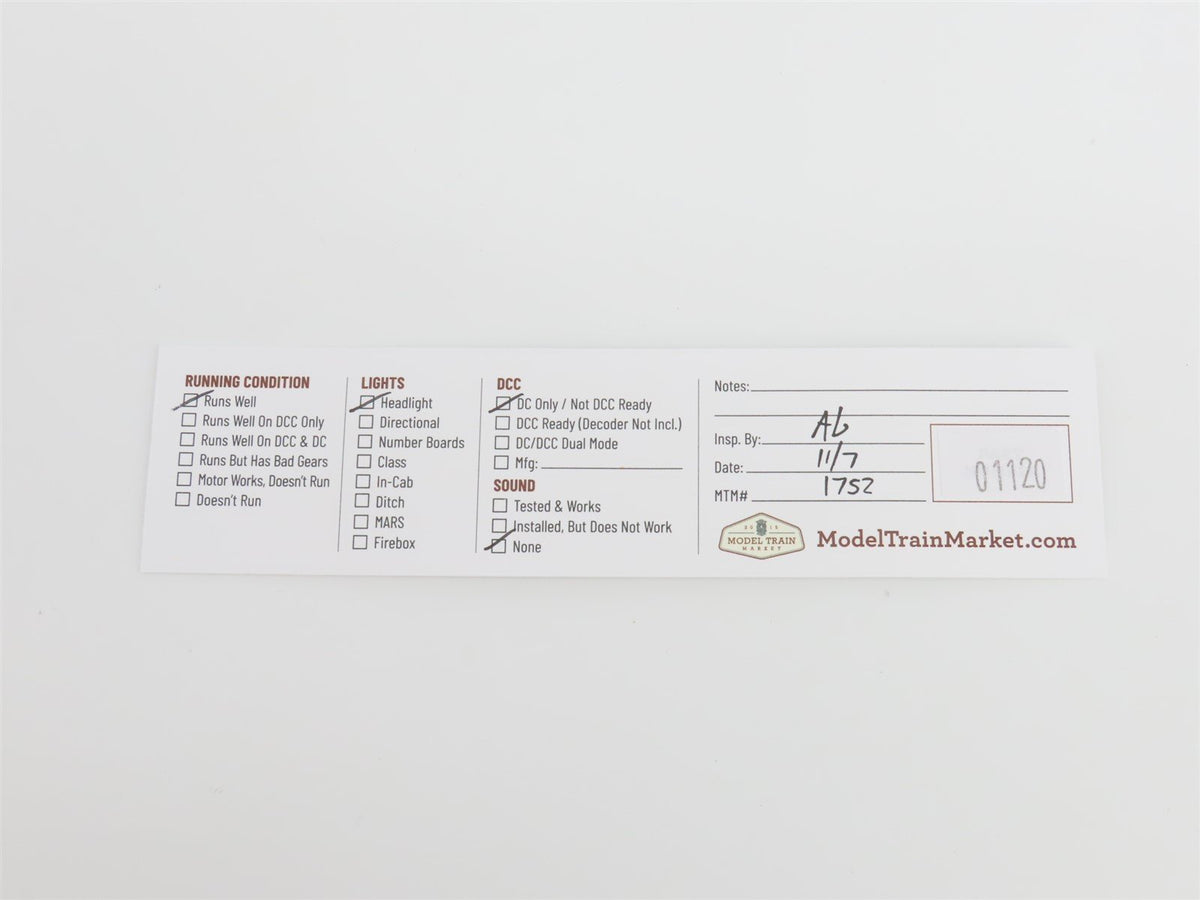 Z Scale Micro-Trains MTL 98101520 SBX Smokey Bear GP35 Diesel Locomotive #1944