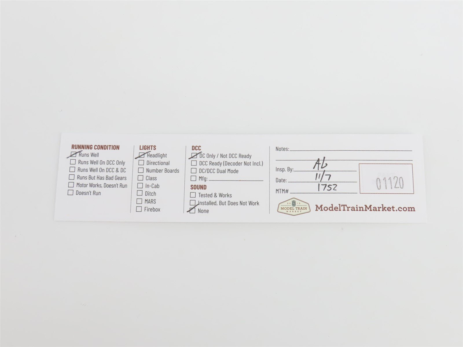 Z Scale Micro-Trains MTL 98101520 SBX Smokey Bear GP35 Diesel Locomotive #1944