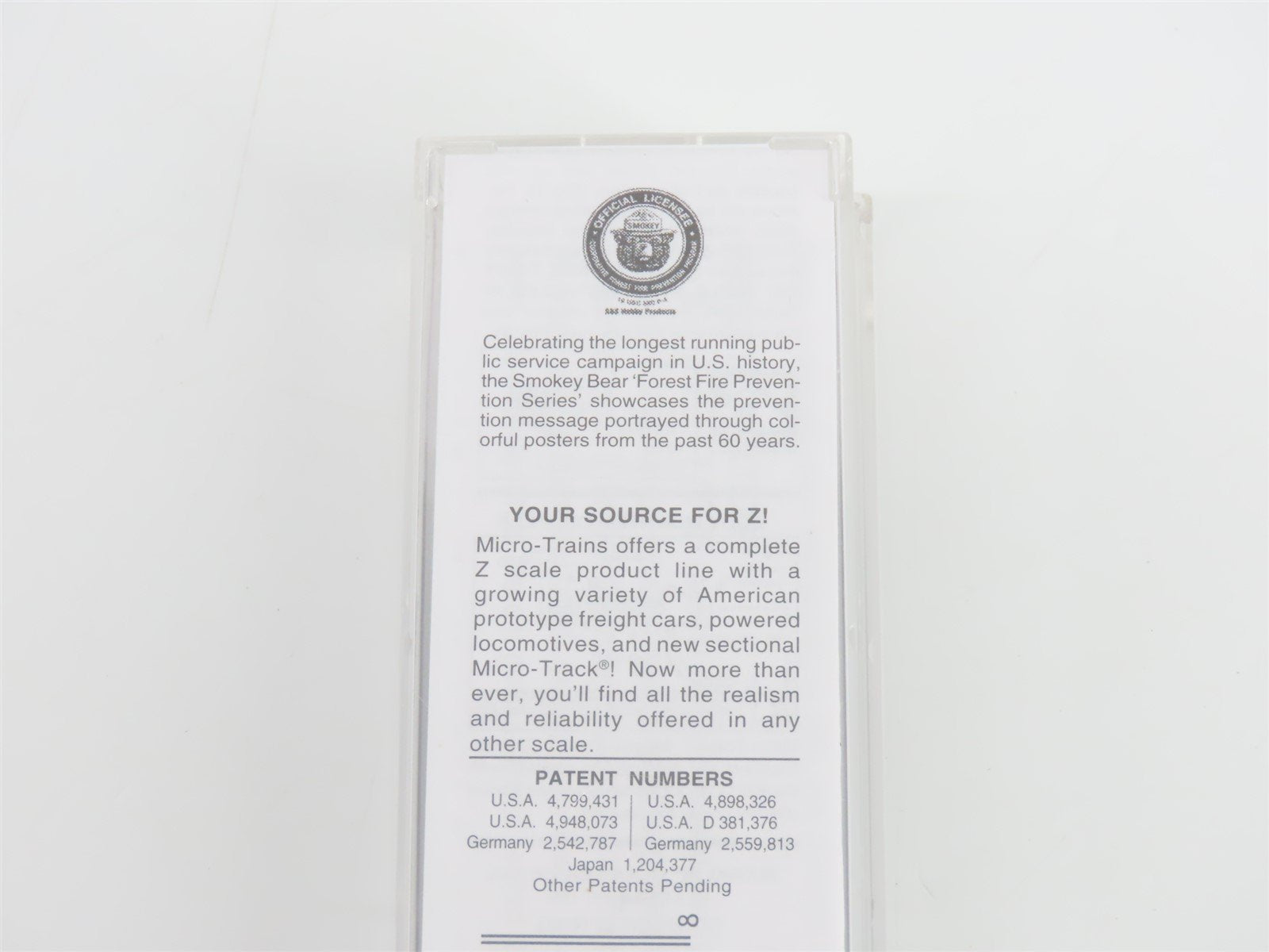 Z Scale Micro-Trains MTL 98101520 SBX Smokey Bear GP35 Diesel Locomotive #1944