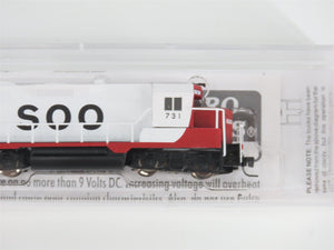 Z Scale Micro-Trains MTL 98101072 SOO Line GP35 Diesel Locomotive #731