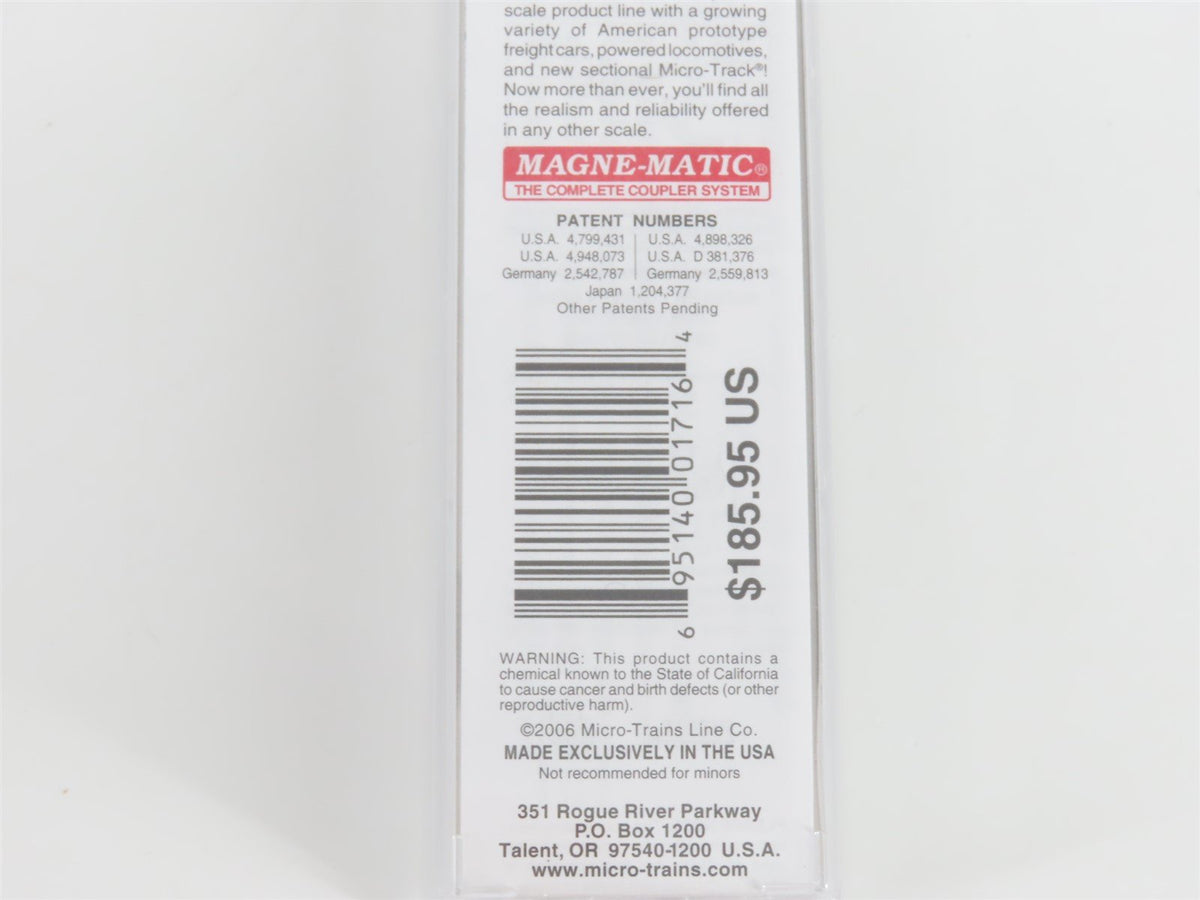 Z Scale Micro-Trains MTL 98101072 SOO Line GP35 Diesel Locomotive #731