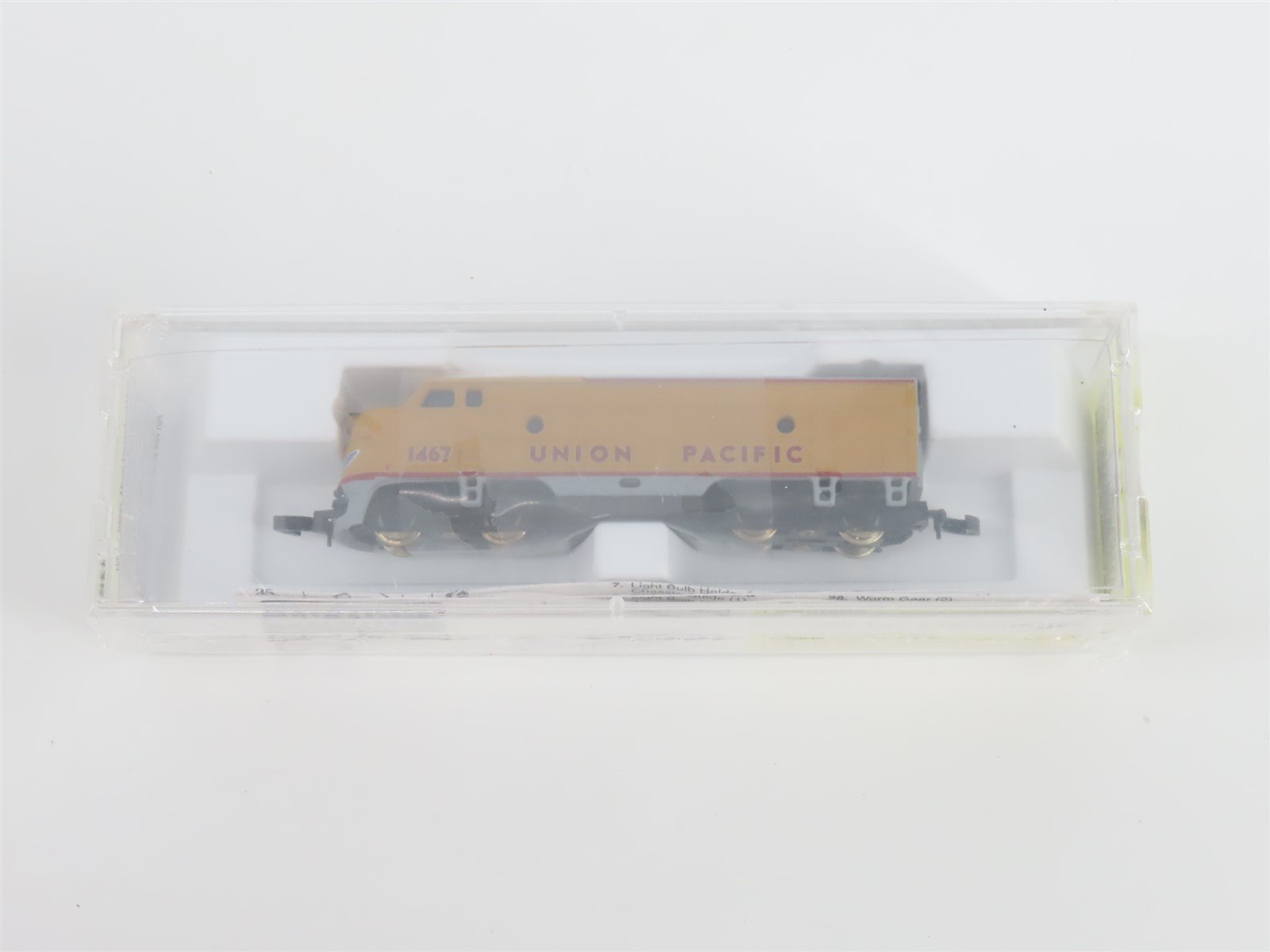 Z Scale Micro-Trains MTL 14001 UP Union Pacific F7A Diesel Loco #1467 SEALED