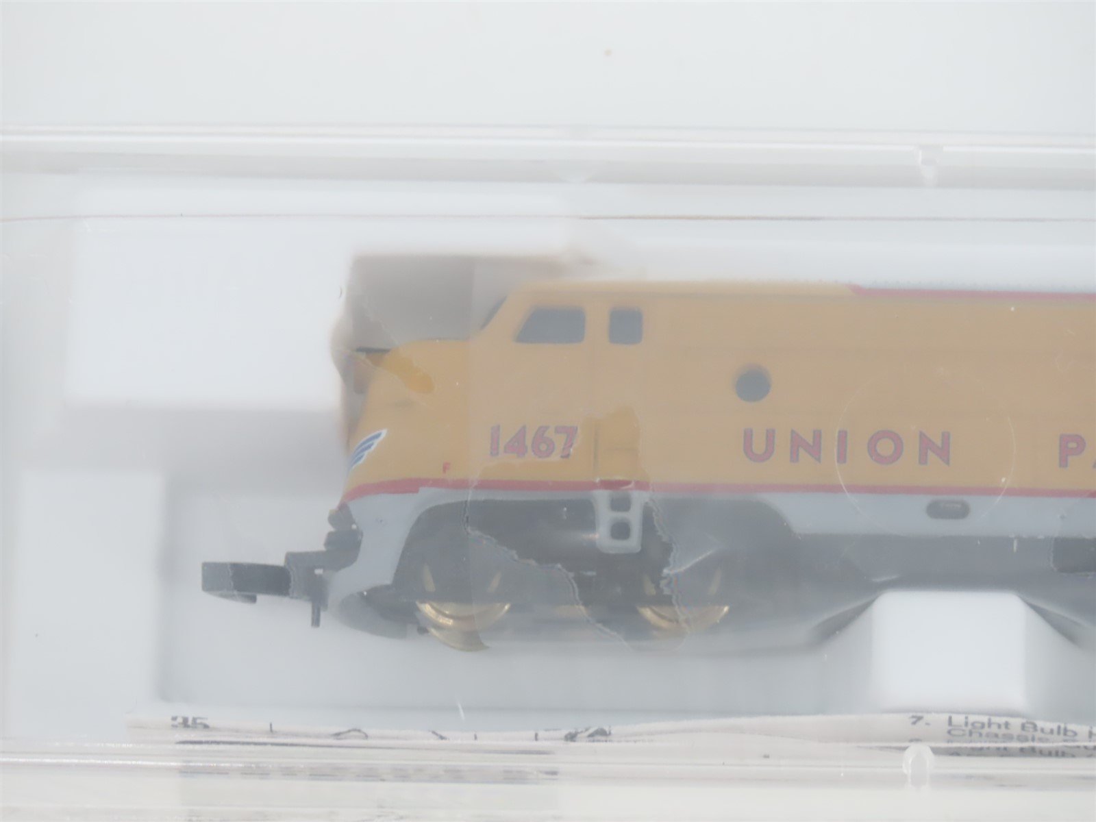 Z Scale Micro-Trains MTL 14001 UP Union Pacific F7A Diesel Loco #1467 SEALED