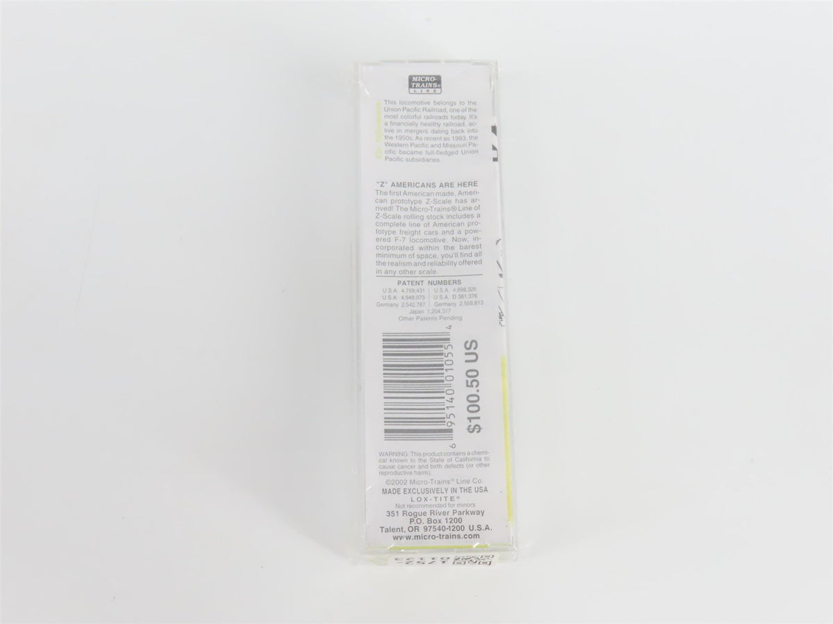 Z Scale Micro-Trains MTL 14001 UP Union Pacific F7A Diesel Loco #1467 SEALED