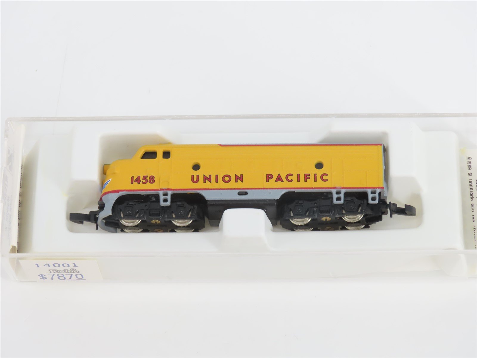Z Scale Micro-Trains MTL 14001 UP Union Pacific F7A Diesel Locomotive #1467