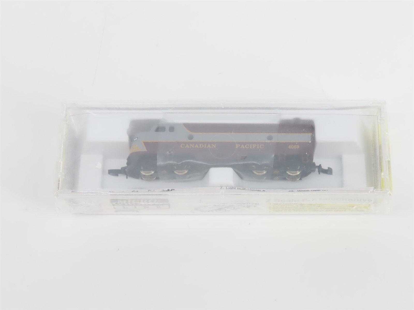 Z Micro-Trains MTL 14012 CP Canadian Pacific F7A Diesel Locomotive #4069 SEALED