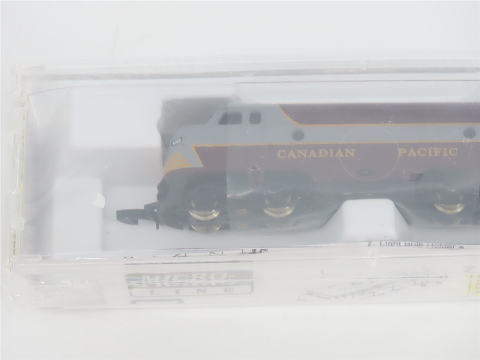 Z Micro-Trains MTL 14012 CP Canadian Pacific F7A Diesel Locomotive #4069 SEALED