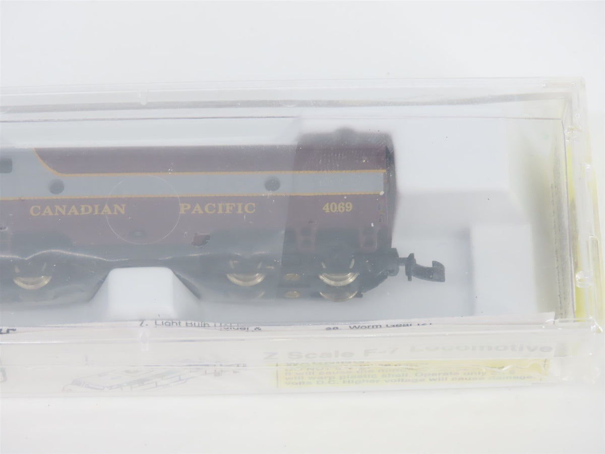 Z Micro-Trains MTL 14012 CP Canadian Pacific F7A Diesel Locomotive #4069 SEALED