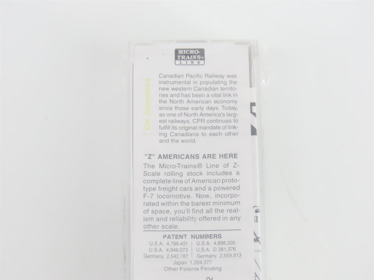 Z Micro-Trains MTL 14012 CP Canadian Pacific F7A Diesel Locomotive #4069 SEALED