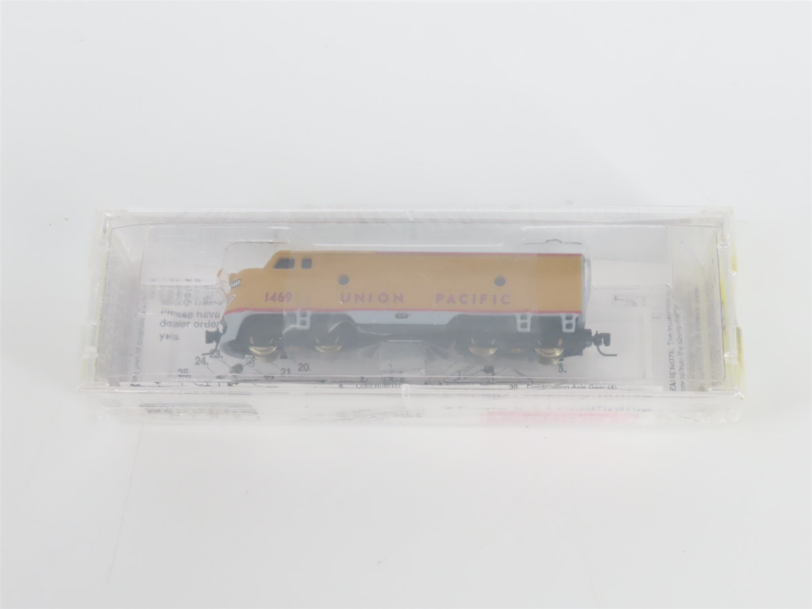Z Scale Micro-Trains MTL 98001010 UP Union Pacific F7A Diesel Loco #1469 SEALED