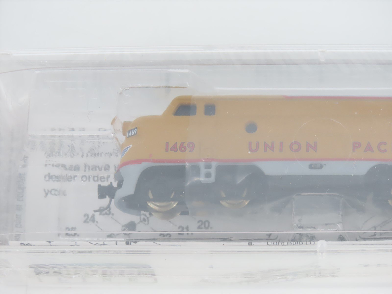 Z Scale Micro-Trains MTL 98001010 UP Union Pacific F7A Diesel Loco #1469 SEALED
