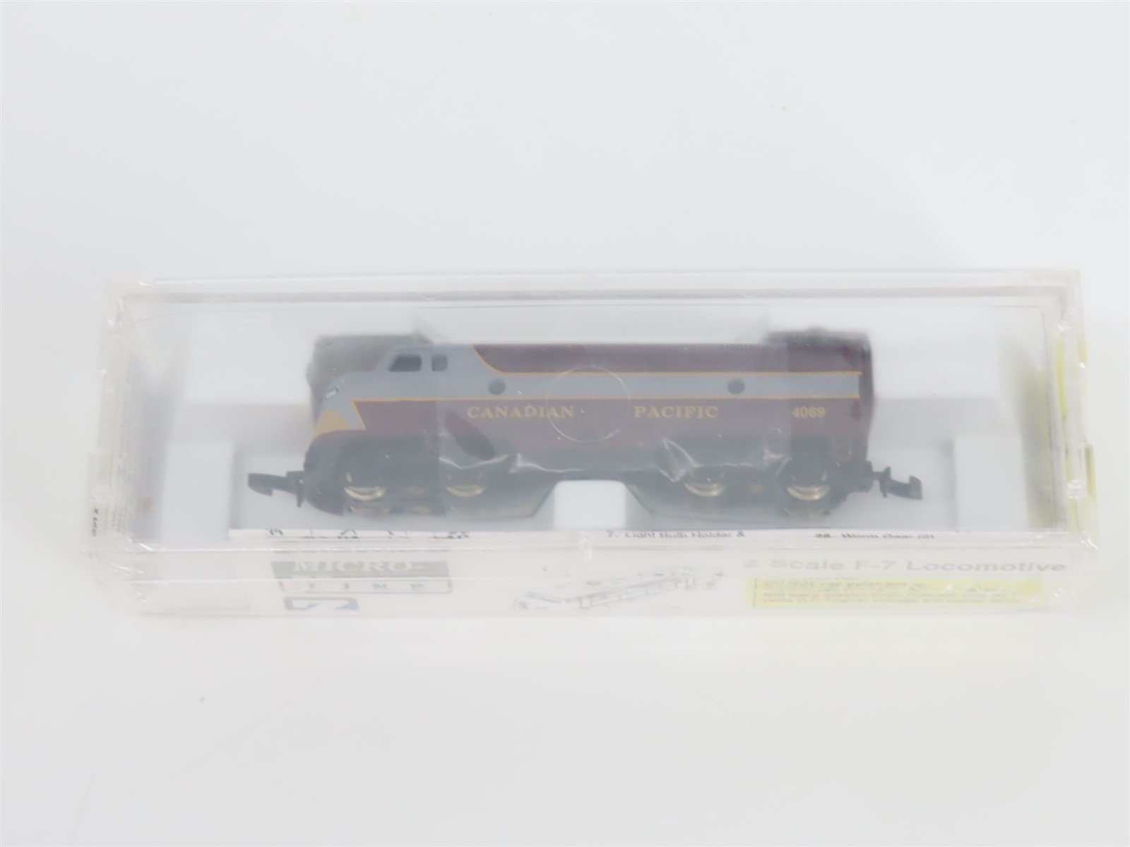 Z Micro-Trains MTL 14012 CP Canadian Pacific F7A Diesel Locomotive #4069 SEALED