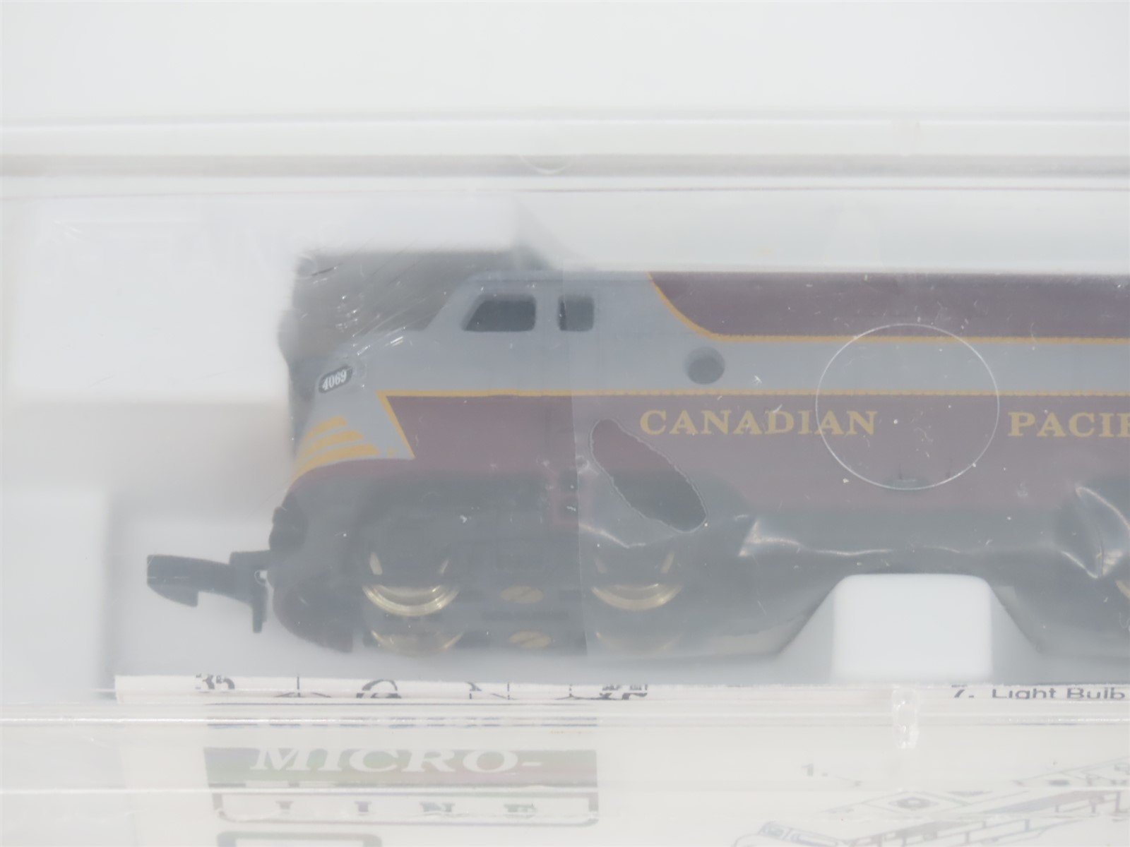 Z Micro-Trains MTL 14012 CP Canadian Pacific F7A Diesel Locomotive #4069 SEALED