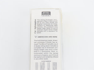 Z Micro-Trains MTL 14007-2 ATSF Santa Fe Warbonnet F7A Diesel Locomotive #330