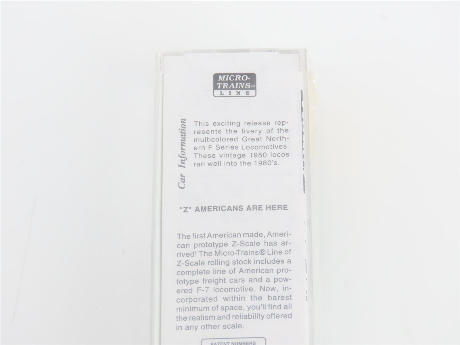 Z Scale Micro-Trains MTL 14008-2 GN Great Northern F7A Diesel Loco #268A SEALED