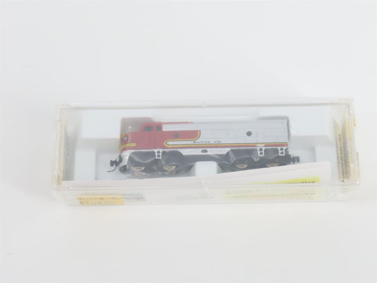Z Scale Micro-Trains MTL 14007-2 ATSF Santa Fe Warbonnet F7A Diesel #331 SEALED
