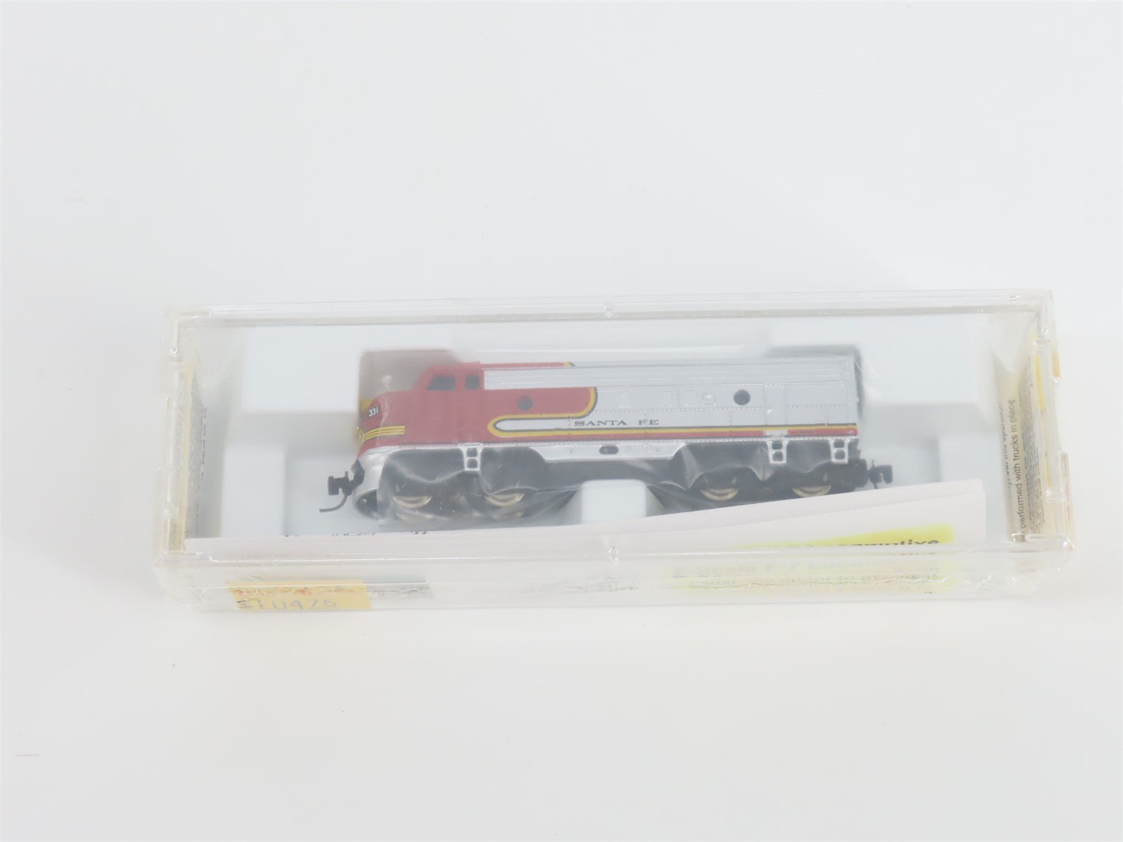 Z Scale Micro-Trains MTL 14007-2 ATSF Santa Fe Warbonnet F7A Diesel #331 SEALED