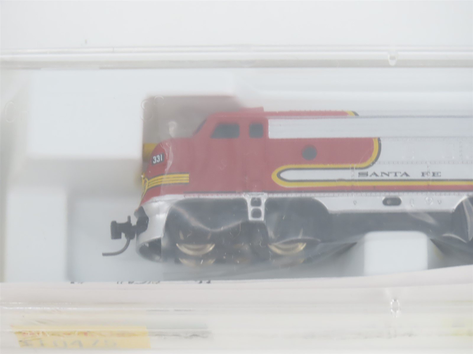 Z Scale Micro-Trains MTL 14007-2 ATSF Santa Fe Warbonnet F7A Diesel #331 SEALED