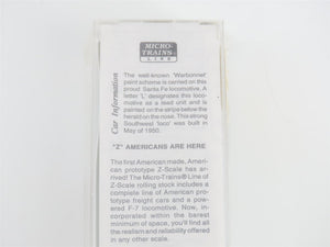 Z Scale Micro-Trains MTL 14007-2 ATSF Santa Fe Warbonnet F7A Diesel #331 SEALED