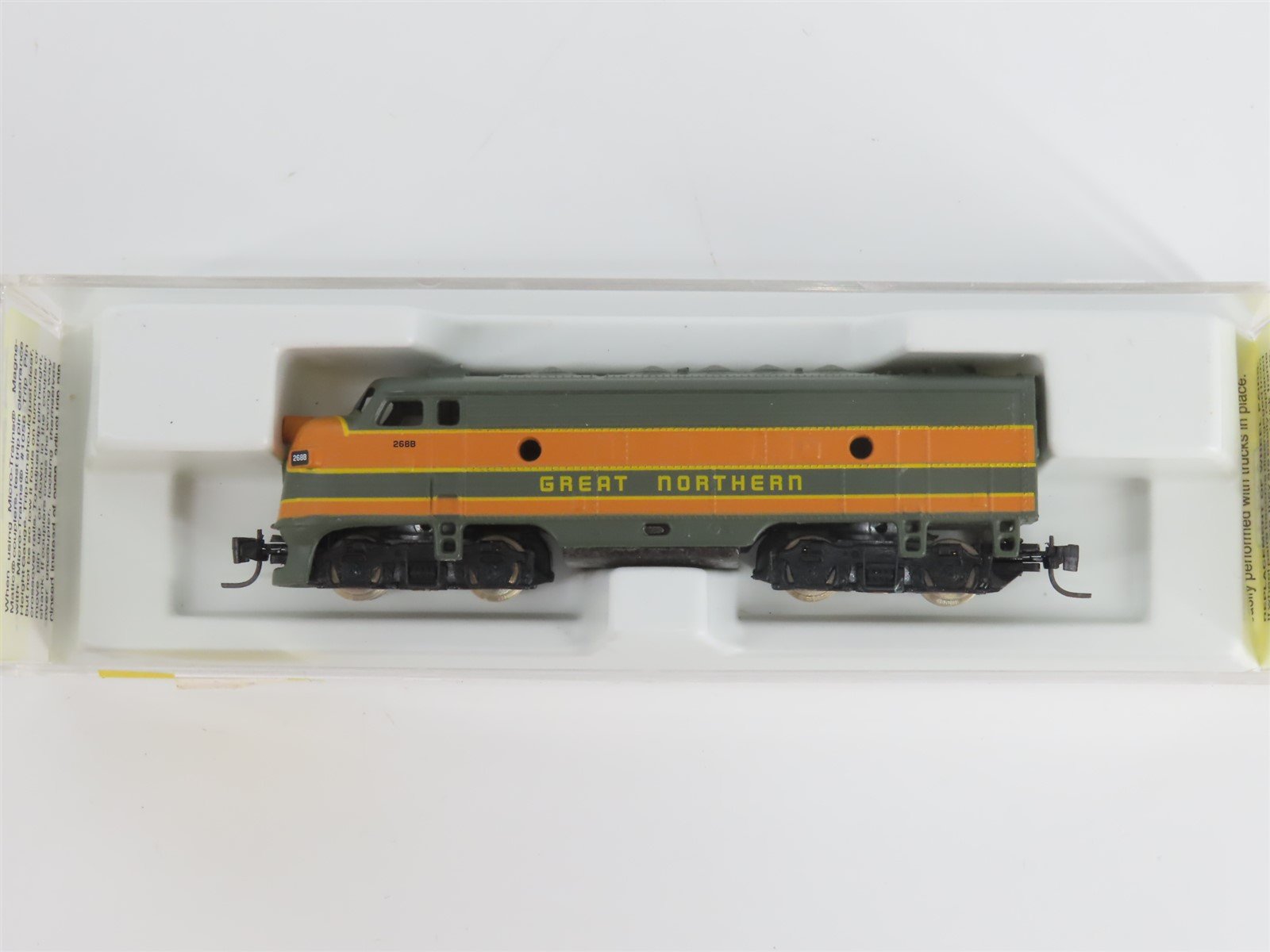 Z Scale Micro-Trains MTL 12008-2 GN Great Northern F7A Diesel #268B UNPOWERED