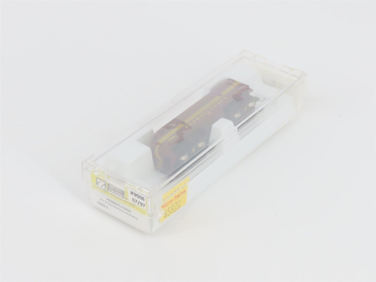 Z Micro-Trains MTL 12002-2 PRR Pennsylvania F7A Diesel #9506 Sealed/UNPOWERED