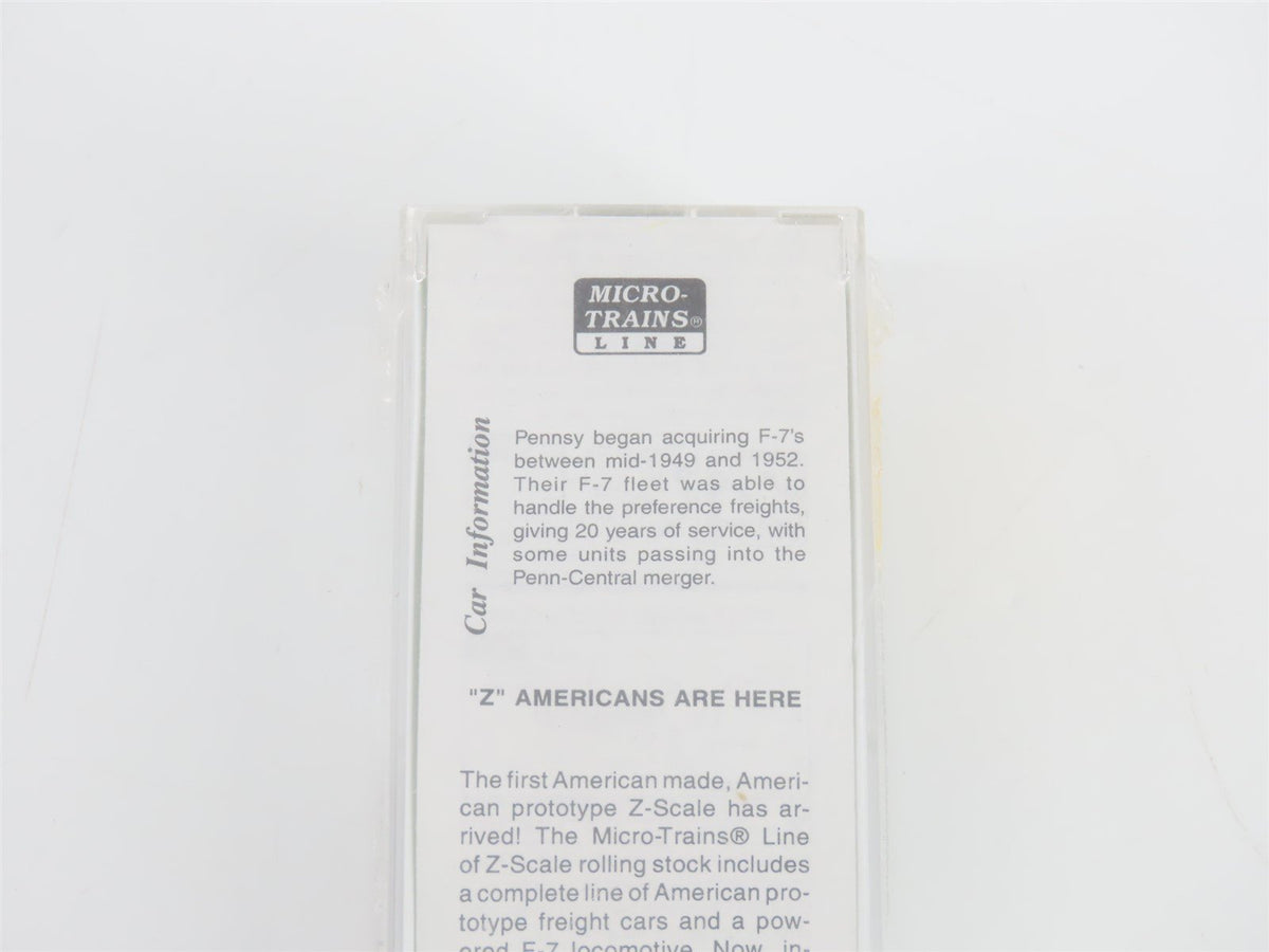 Z Micro-Trains MTL 12002-2 PRR Pennsylvania F7A Diesel #9506 Sealed/UNPOWERED