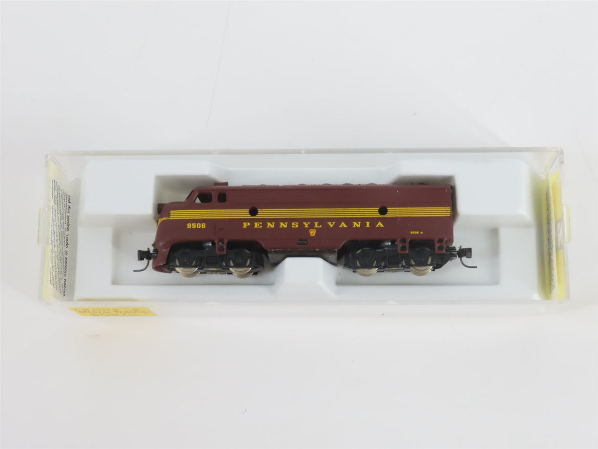 Z Scale Micro-Trains MTL 12002-2 PRR Pennsylvania F7A Diesel #9506 UNPOWERED