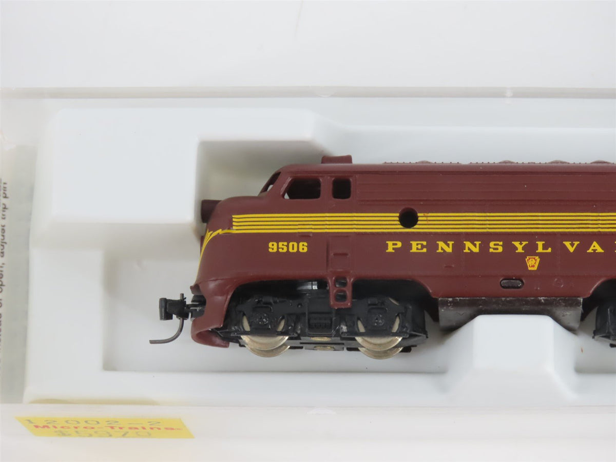 Z Scale Micro-Trains MTL 12002-2 PRR Pennsylvania F7A Diesel #9506 UNPOWERED