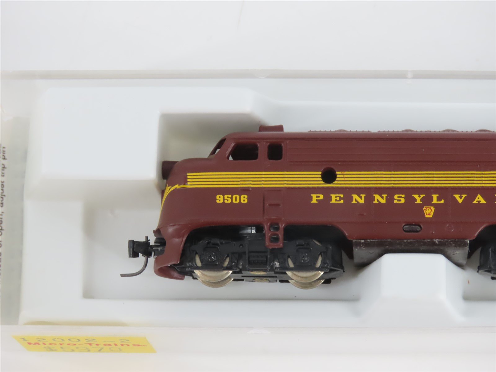 Z Scale Micro-Trains MTL 12002-2 PRR Pennsylvania F7A Diesel #9506 UNPOWERED