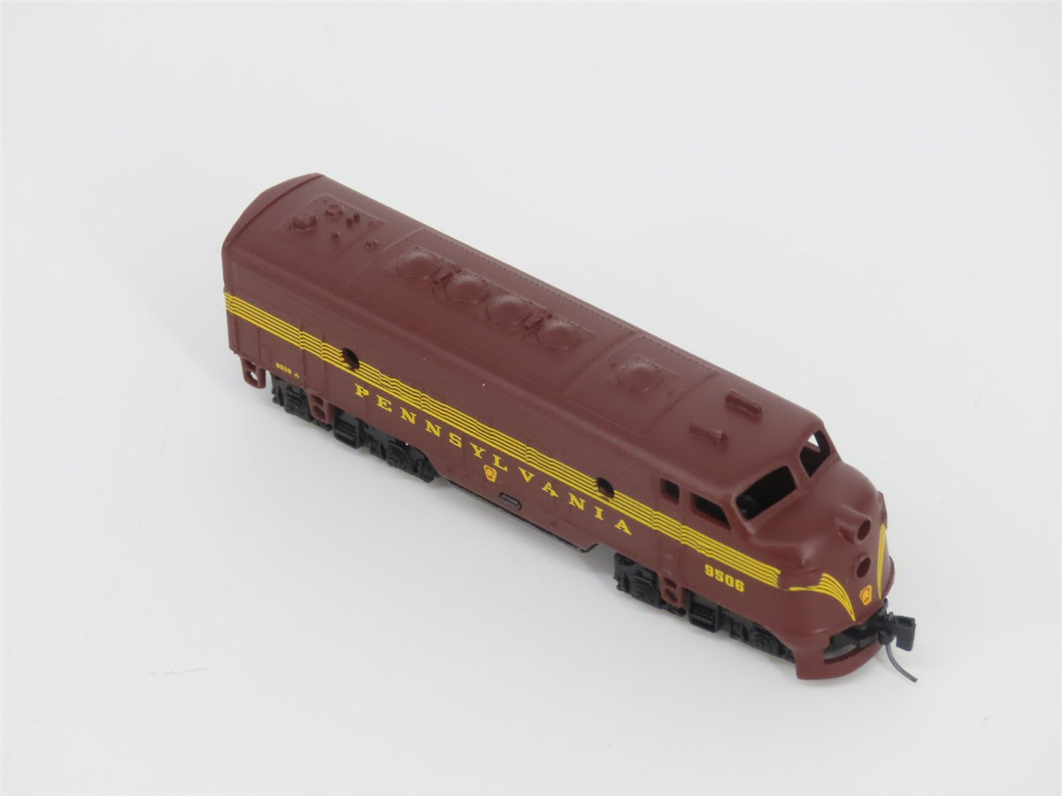 Z Scale Micro-Trains MTL 12002-2 PRR Pennsylvania F7A Diesel #9506 UNPOWERED