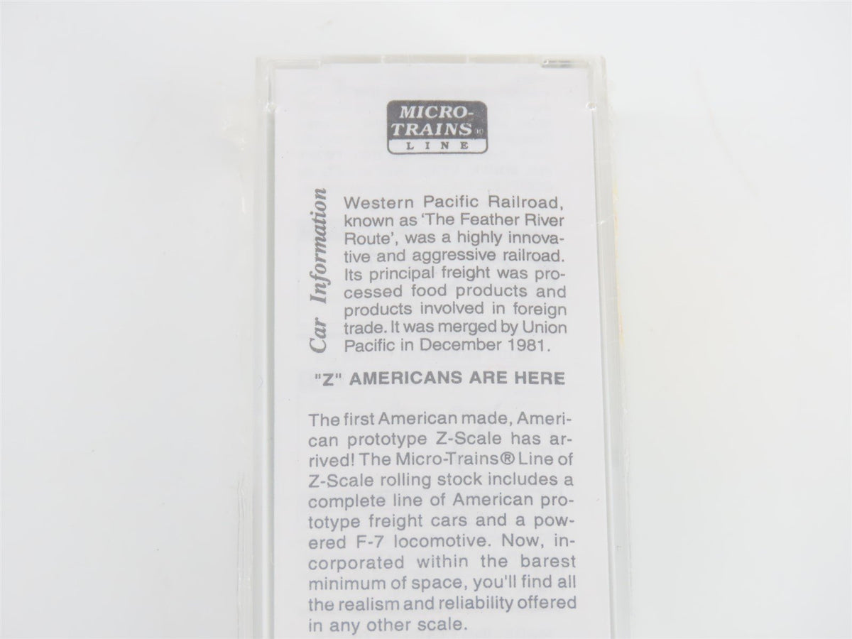 Z Scale Micro-Trains MTL 12006-2 WP Western Pacific F7A Diesel Sealed/UNPOWERED