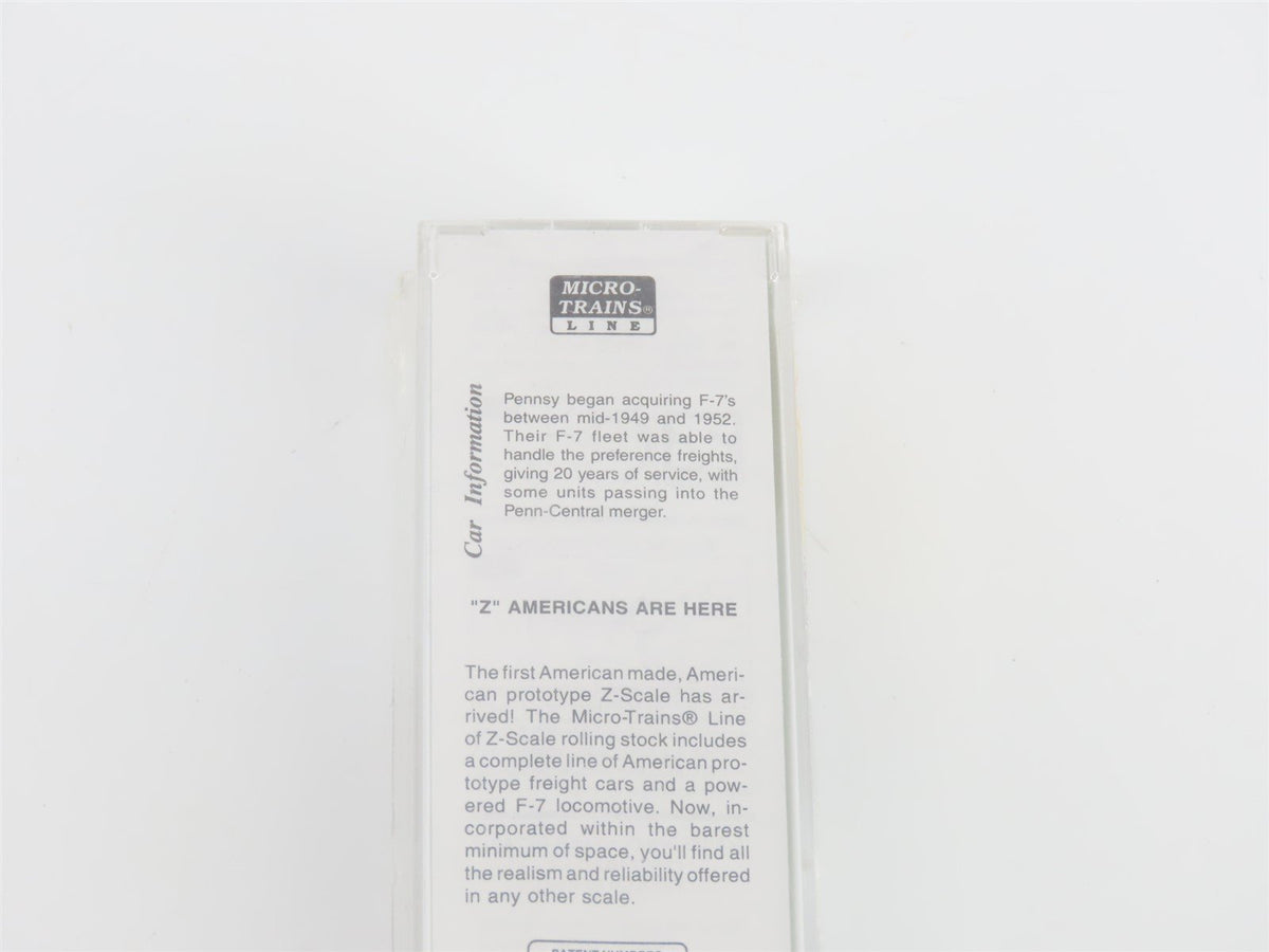 Z Micro-Trains MTL 12002-2 PRR Pennsylvania F7A Diesel #9506 Sealed/UNPOWERED