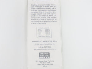 Z Micro-Trains MTL 12004-2 SP Black Widow F7A Diesel #6147 Sealed/UNPOWERED