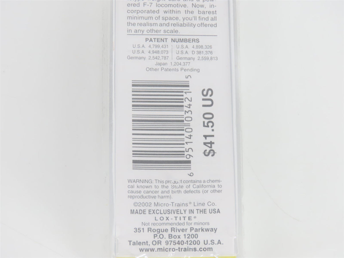 Z Micro-Trains MTL 17004 SP Black Widow F7B Diesel #8023 Sealed/UNPOWERED