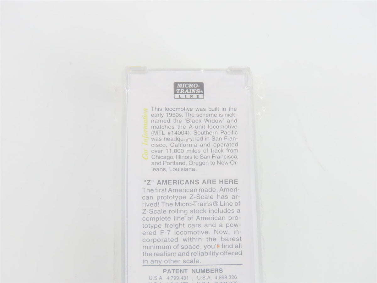 Z Micro-Trains MTL 17004-2 SP Black Widow F7B Diesel #8023 Sealed/UNPOWERED