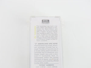 Z Micro-Trains MTL 17004-2 SP Black Widow F7B Diesel #8023 Sealed/UNPOWERED