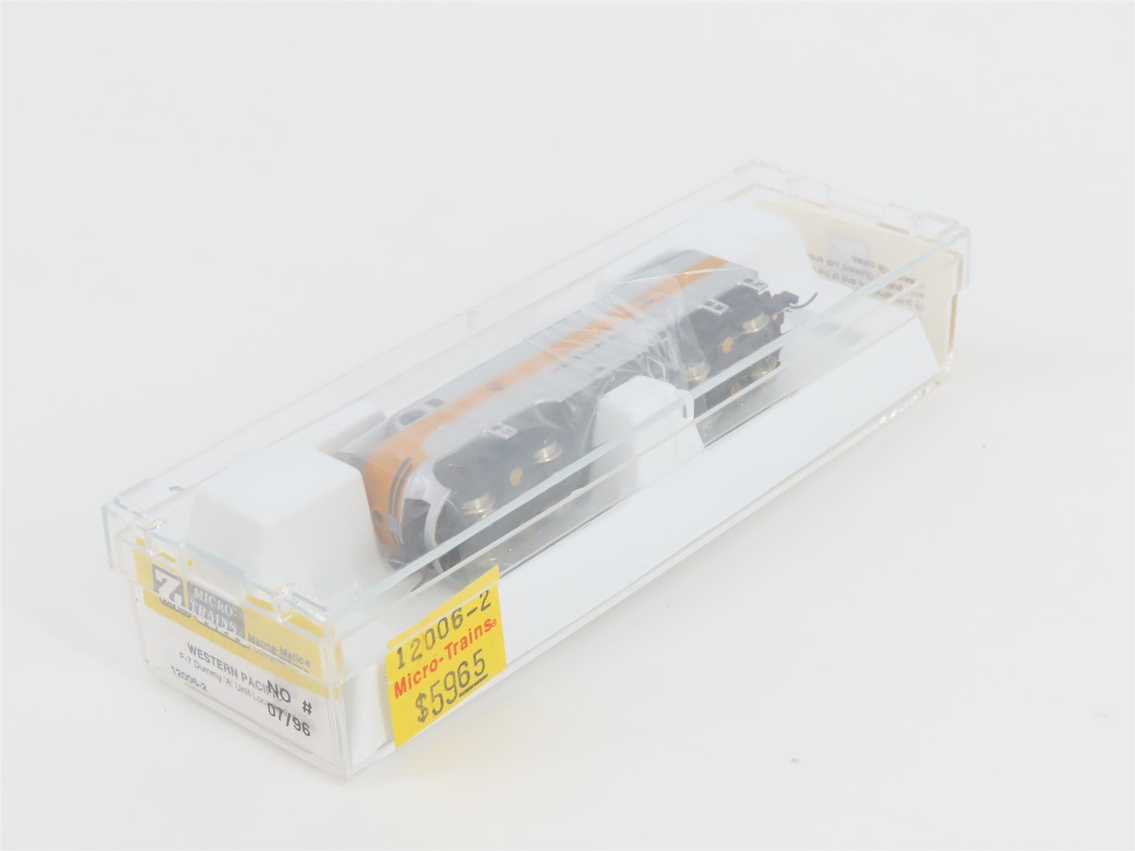 Z Scale Micro-Trains MTL 12006-2 WP Western Pacific F7A Diesel Loco UNPOWERED