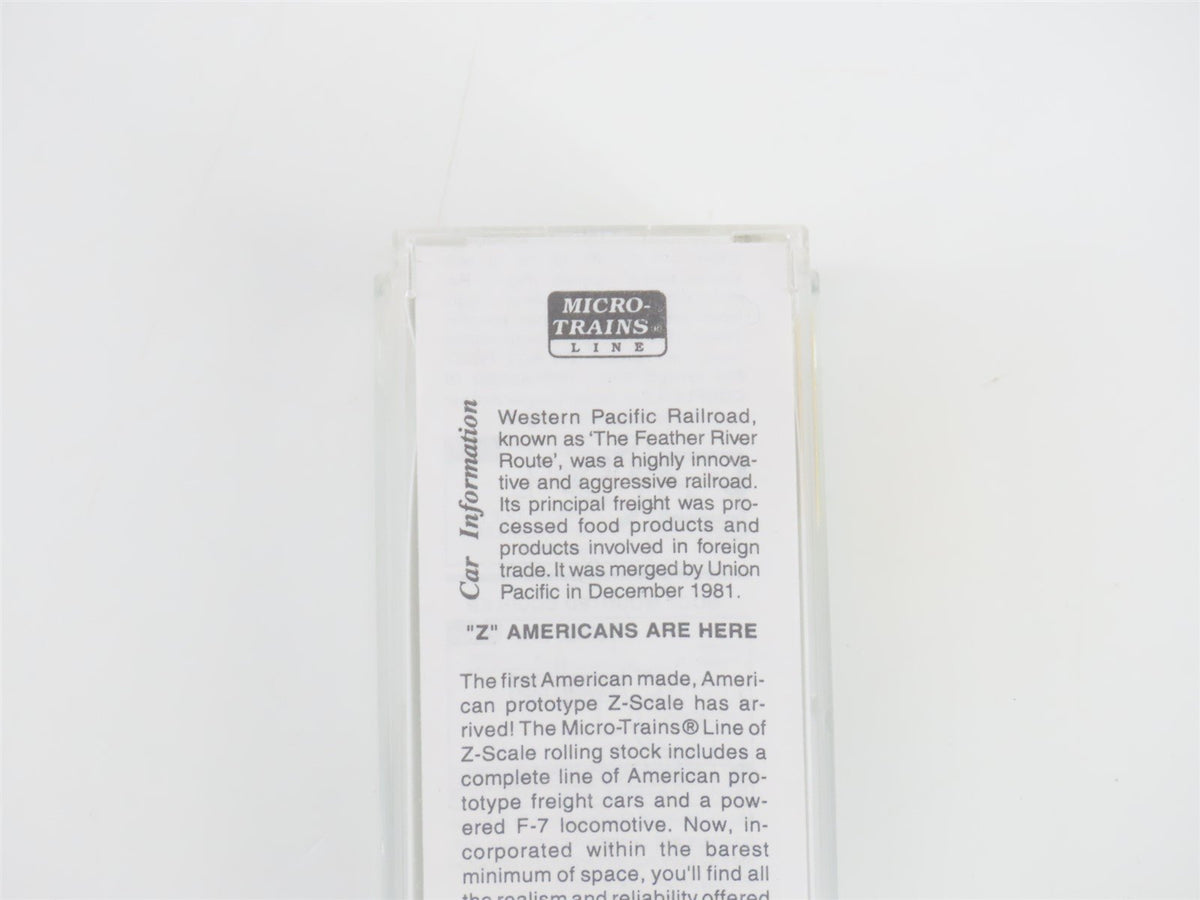 Z Scale Micro-Trains MTL 12006-2 WP Western Pacific F7A Diesel Loco UNPOWERED