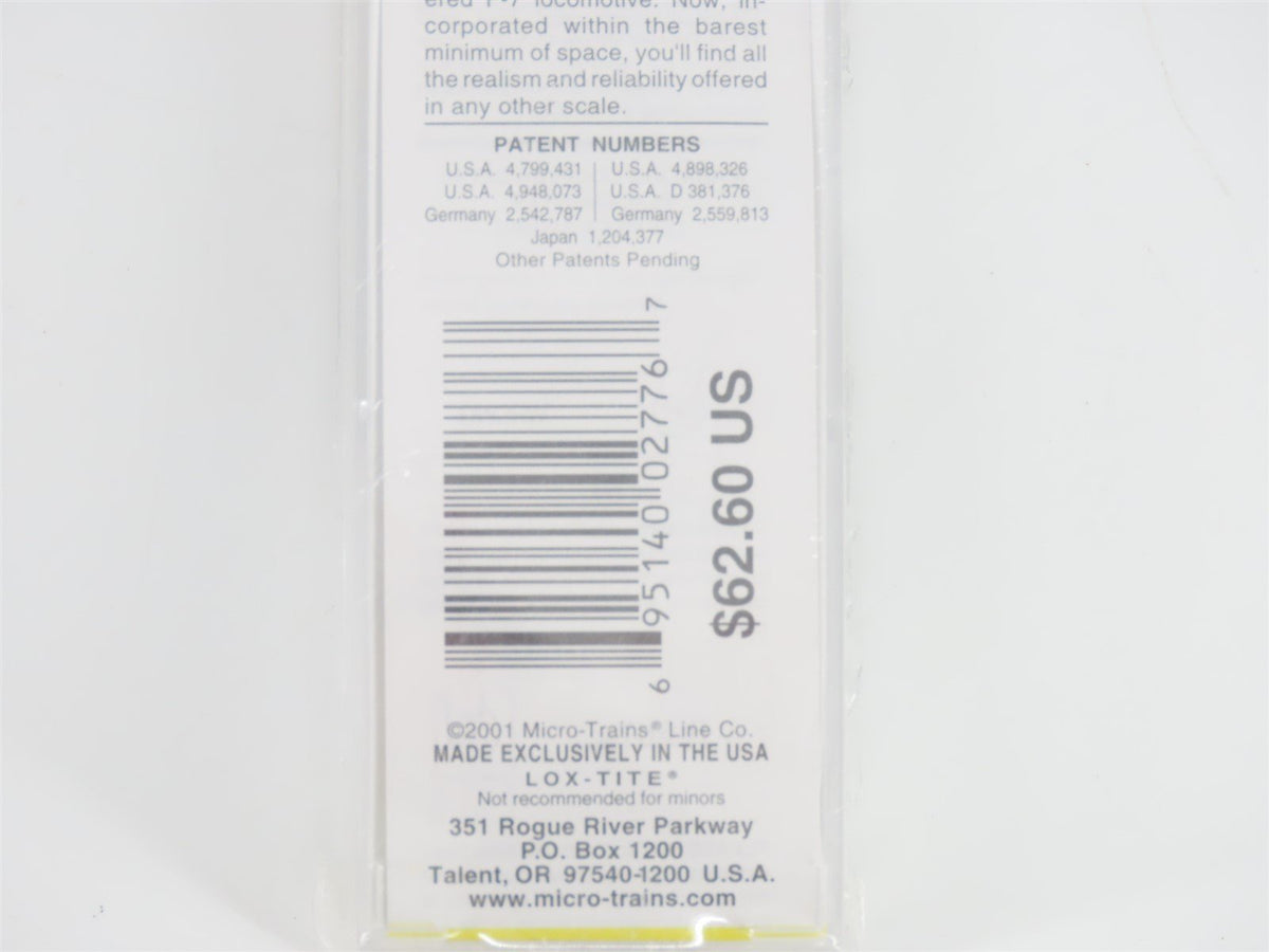 Z Micro-Trains MTL 12001-2 UP Union Pacific F7A Diesel #1471 Sealed/UNPOWERED