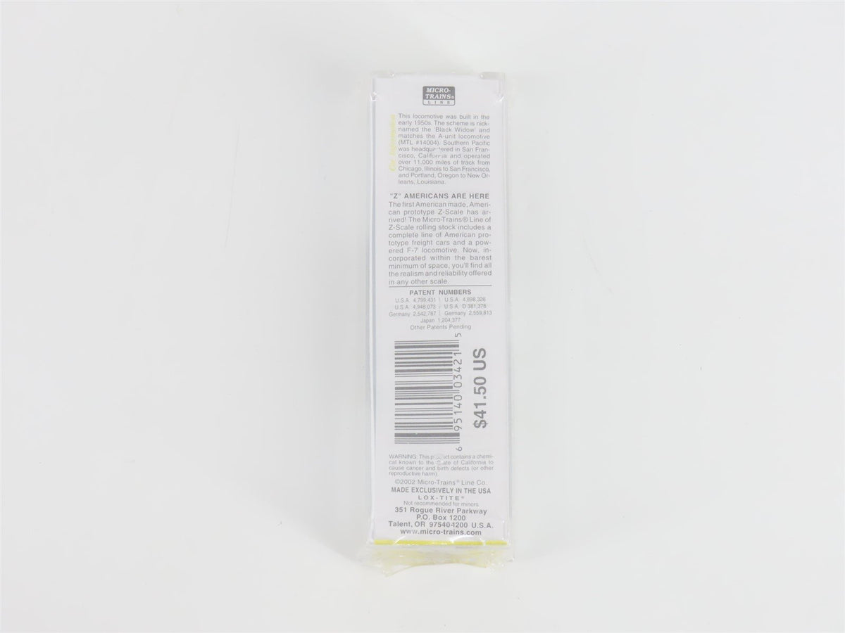 Z Micro-Trains MTL 17004 SP Black Widow F7B Diesel #8023 Sealed/UNPOWERED