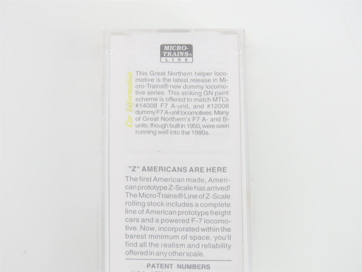 Z Micro-Trains MTL 17008-2 GN Great Northern F7B Diesel Loco Sealed/UNPOWERED