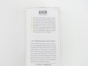 Z Micro-Trains MTL 17008-2 GN Great Northern F7B Diesel Loco Sealed/UNPOWERED