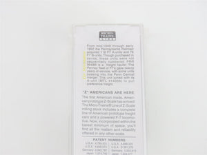 Z Micro-Trains MTL 17009-2 PRR Pennsylvania F7B Diesel #9648B Sealed/UNPOWERED