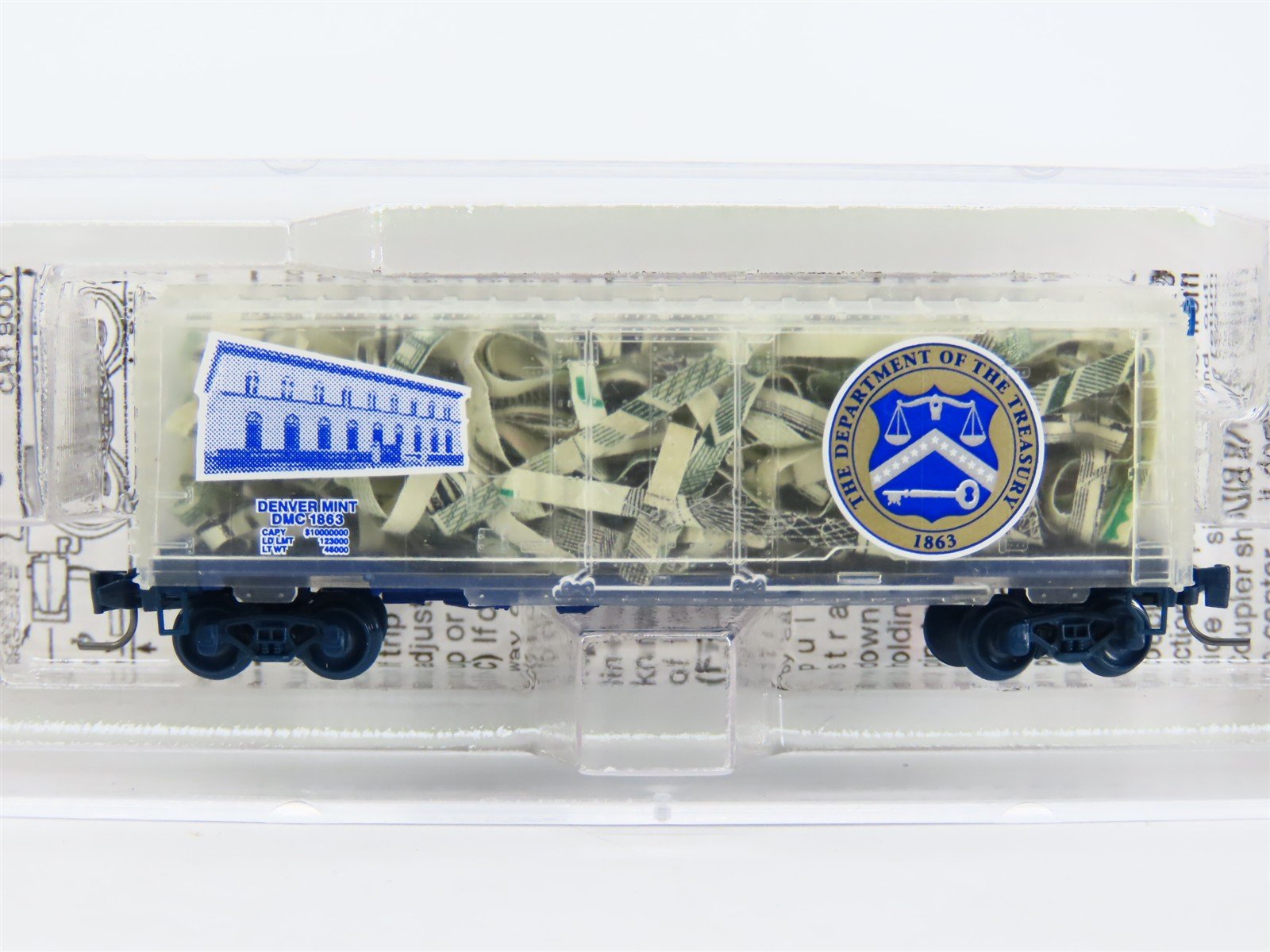 Z Scale Micro-Trains MTL NSC Z06-02 DMC Denver Mint Box Car #1863